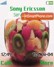 Fruits tema screenshot