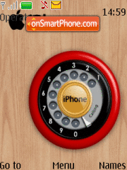Vintage Iphone theme screenshot