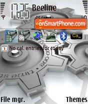 3d Gray tema screenshot