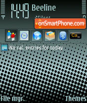 Iceblack Dots Theme-Screenshot