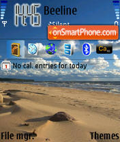 Sansee theme screenshot