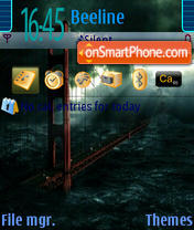 Capture d'écran 3D Storm thème