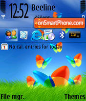 Windows tema screenshot