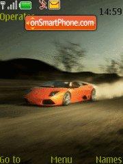 Lamborghini tema screenshot