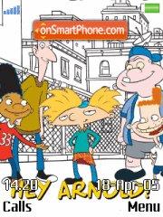 Hey Arnold tema screenshot