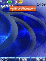 Abstract Blue theme screenshot