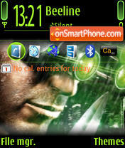 Splinter Cell 05 es el tema de pantalla