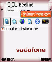 Vodafone Live Theme-Screenshot