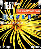 Firework tema screenshot