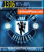 Manchester United tema screenshot