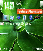 Petal Standard tema screenshot