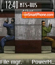 Counterstrike 01 theme screenshot