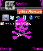 Emo240x320 es el tema de pantalla