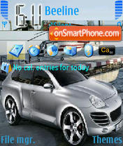 Porsche Cayenne Rinspeed Chopster Theme-Screenshot