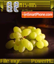 Скриншот темы Jucy Grapes