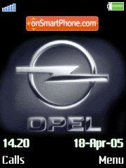 Capture d'écran Opel Logo thème