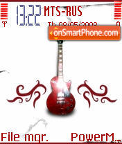 Gitara tema screenshot
