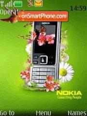 Nokia 6300 theme screenshot