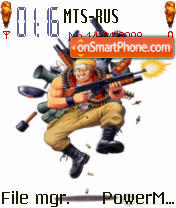 Скриншот темы Metal Slug