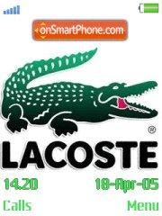 Lacoste Big es el tema de pantalla