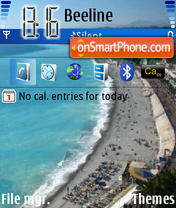 Nice Coast es el tema de pantalla