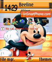 Скриншот темы Mickey2 s60v3