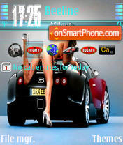 Bugatti Veyron 04 Theme-Screenshot