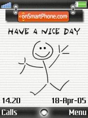 Nice Day es el tema de pantalla