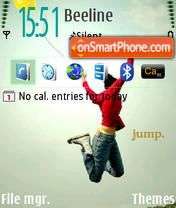 Jump es el tema de pantalla