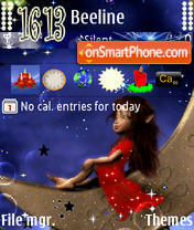 On The Moon tema screenshot