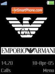 Armani 04 es el tema de pantalla