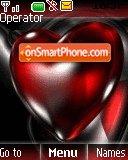 Glass Heart tema screenshot