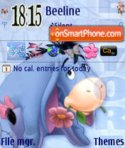 Sweet Eeyore Theme-Screenshot