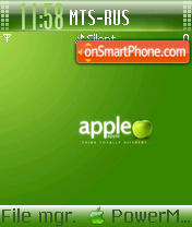 Apple Theme 02 es el tema de pantalla