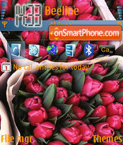 Rose tema screenshot