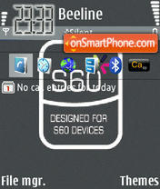 S60 OS tema screenshot