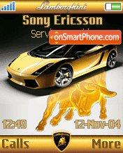 Lamborghini theme screenshot