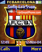 FC Barcelona tema screenshot