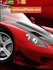 Capture d'écran Ferrari Clock thème