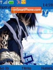 Capture d'écran Sasuke Uchica thème