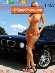 Скриншот темы Car Babes 01