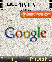 Google.com 01 tema screenshot