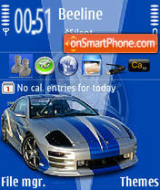 Sport Car 02 theme screenshot