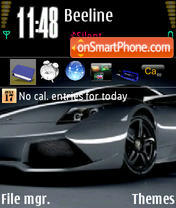 Скриншот темы Ferrari2