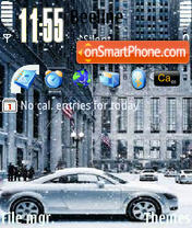 Audi TT tema screenshot