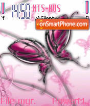 Abst Butterfly Theme-Screenshot