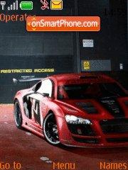 Скриншот темы Carbon R8