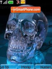 Glass Skull tema screenshot