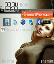 Скриншот темы Scarlett Johansson 07