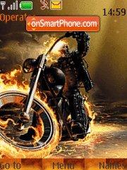 Скриншот темы Ghost Rider